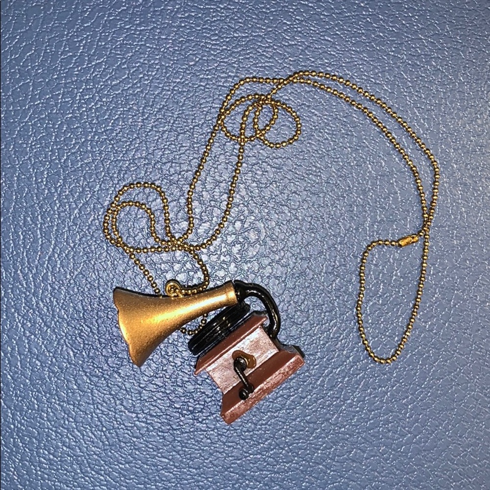FREE GIFT: Vintage Gramaphone Necklace